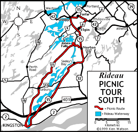 picnic south map