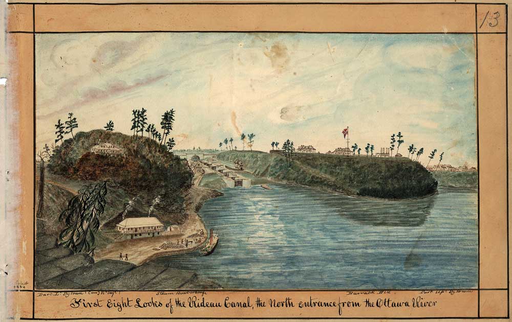 Ottawa Locks - 1834
