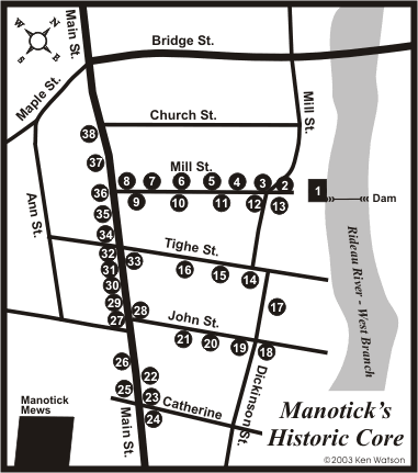 Map of Manotick
