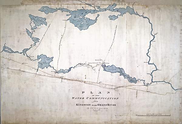 Jebb's 1816 Map - Central Section