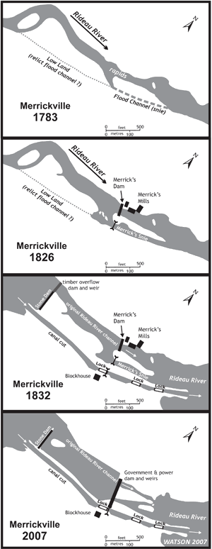 Merrickville - 1783-2007 schematic