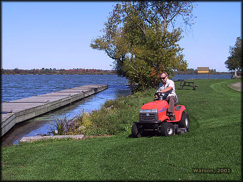 Mowing the Lawn