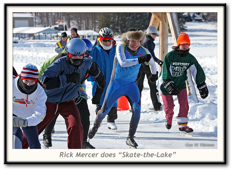 Rick Mercer at Skate-the-lake