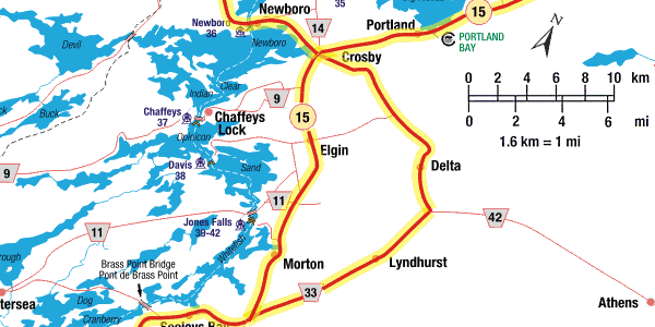 Rideau Heritage Route - Map 2