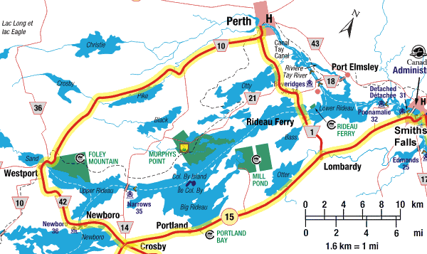 Rideau Heritage Route - Map 3