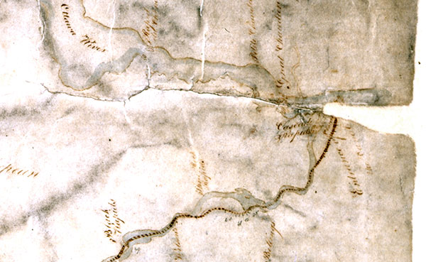 Clowes 1825 map