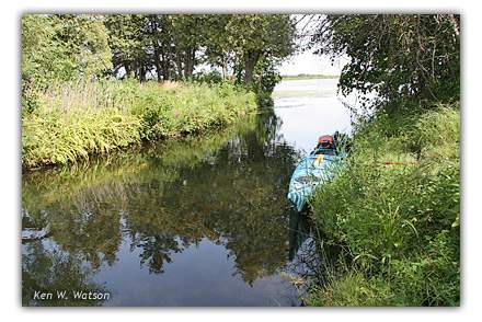 Location of Old Lock 5 on the First Tay Canal