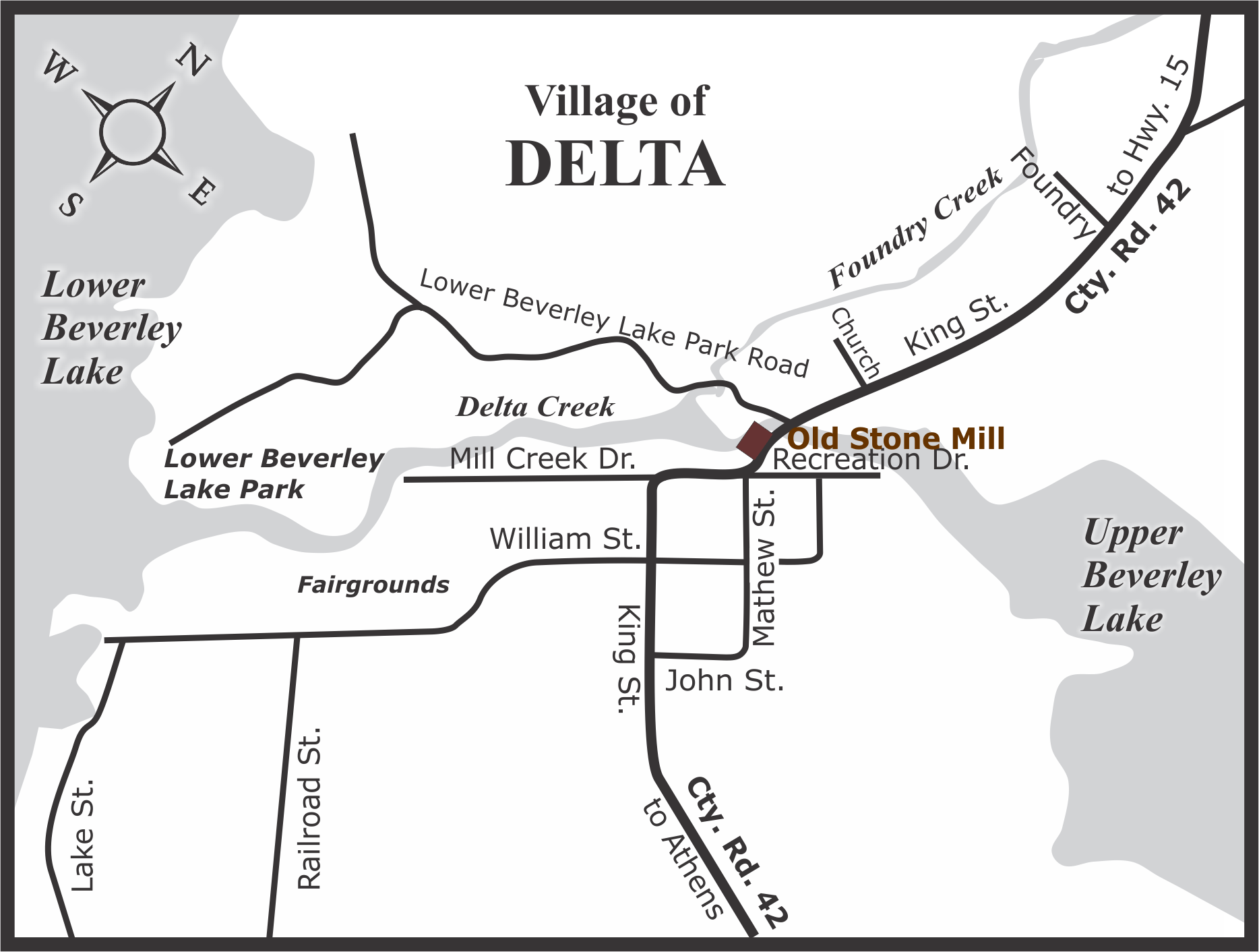 Map of Delta