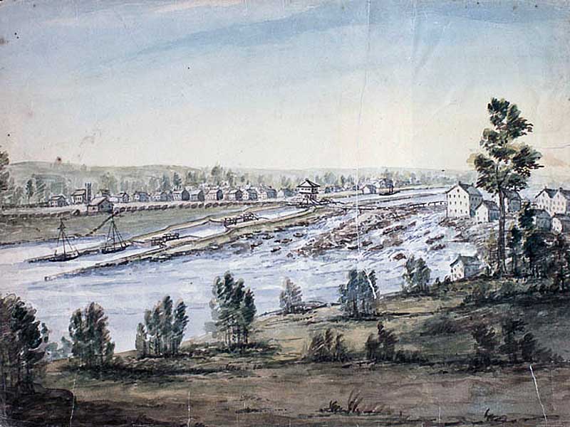 Merrickville Locks 1840