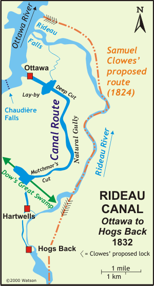 Clowes Map - Ottawa to Hogsback