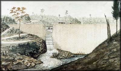 Jones Falls Dam - 1831
