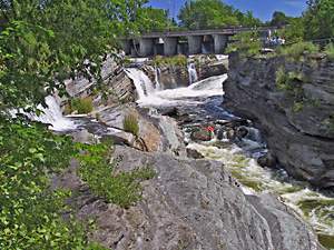 Prince of Wales Falls at Hogs Back