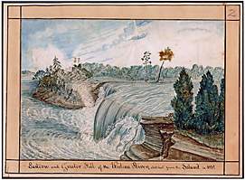 Rideau Falls 1830