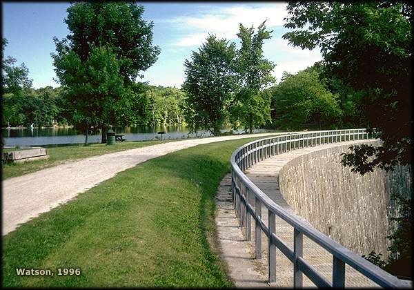 Arch Stone Dam at Jones Falls