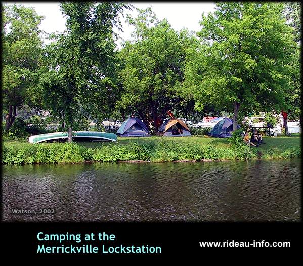 Camping at Merrickville