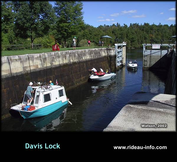 Boats in Davis Lock