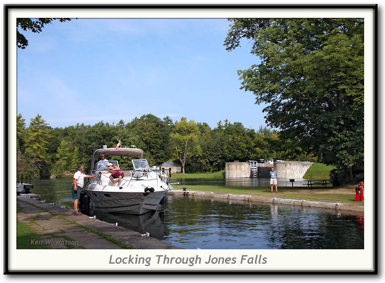 Locking Through Jones Falls