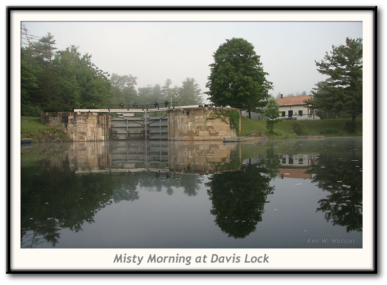 Misty Morning at Davis Lock