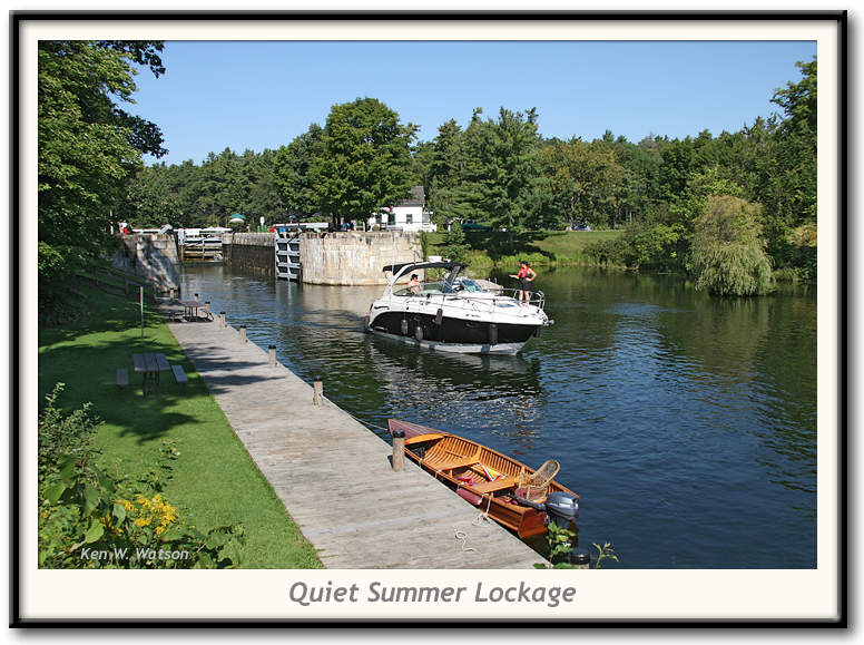 Quiet Summer Lockage