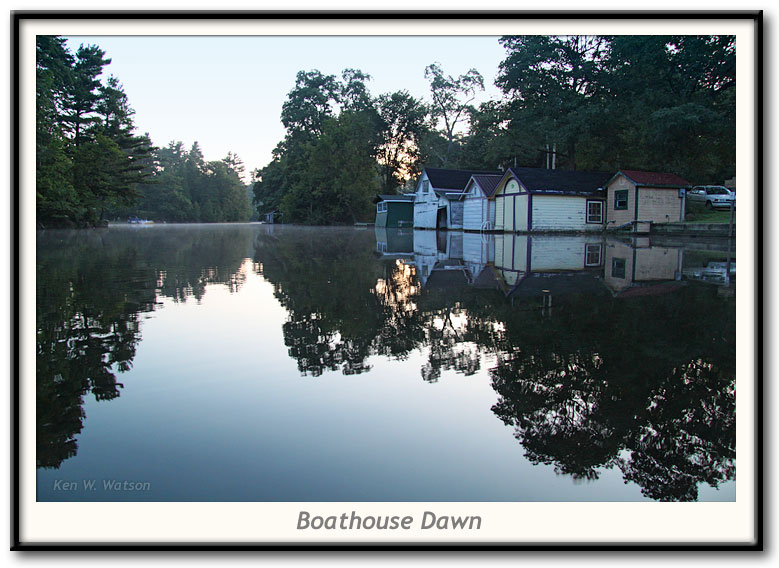 Boathouse Dawn