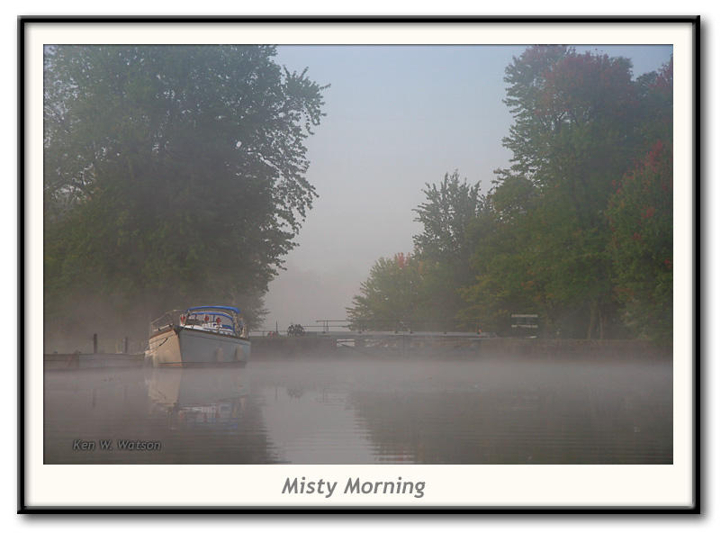 Misty Morning at Upper Brewers