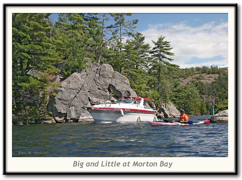 Big and Little at Morton Bay