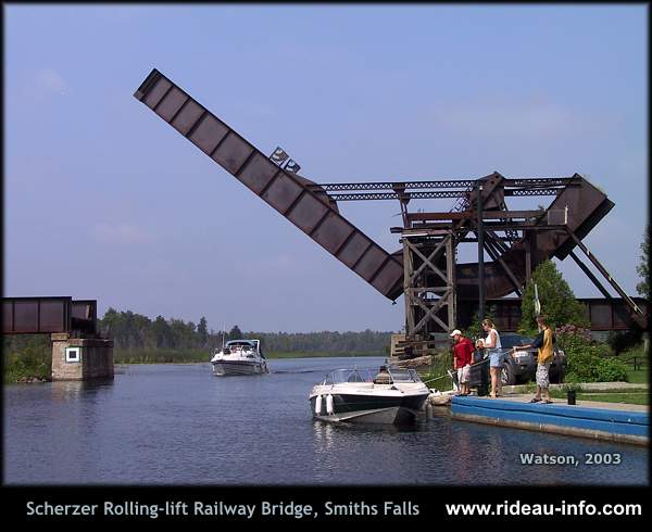 Scherzer Rolling Lift Railway Bridge