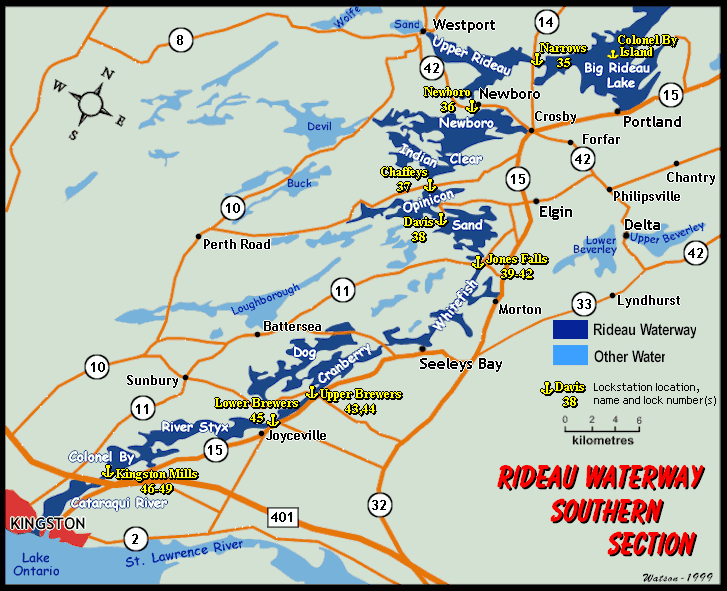 Rideau South Map