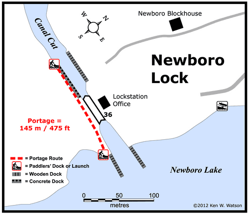 Map of Newboro Lockstation