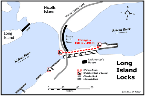 Map of Long Island Lockstation