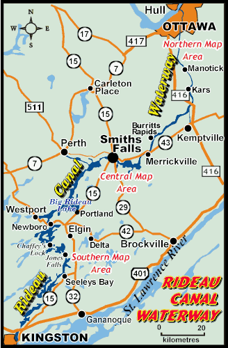 Rideau Location Map