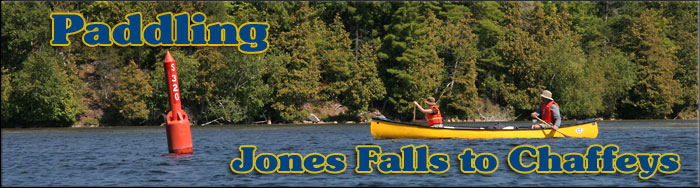 Paddling: Jones Falls to Chaffeys