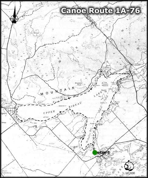 Canoe Route 1A-76