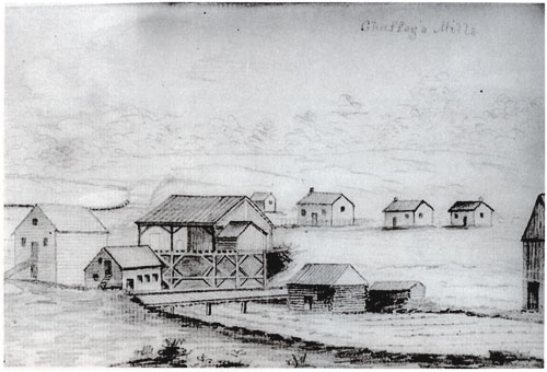 Chaffey's Mills in 1827